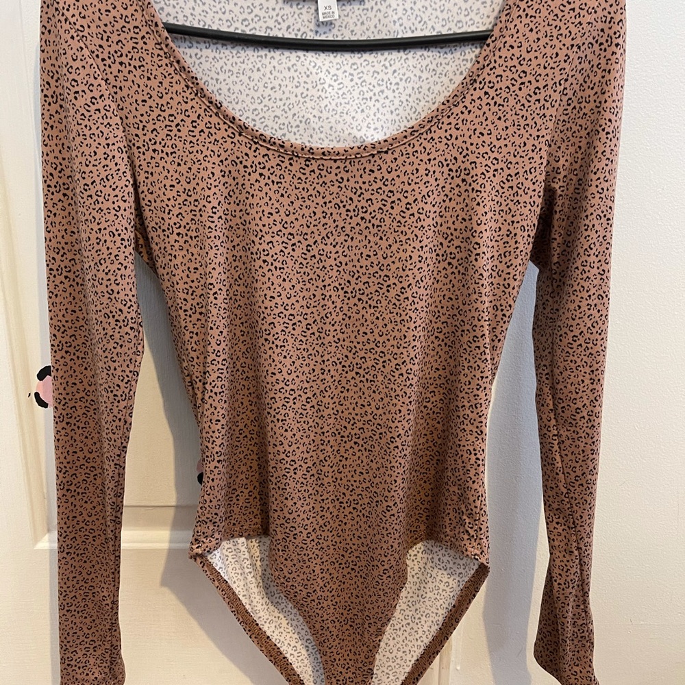 cheetah print bodysuit